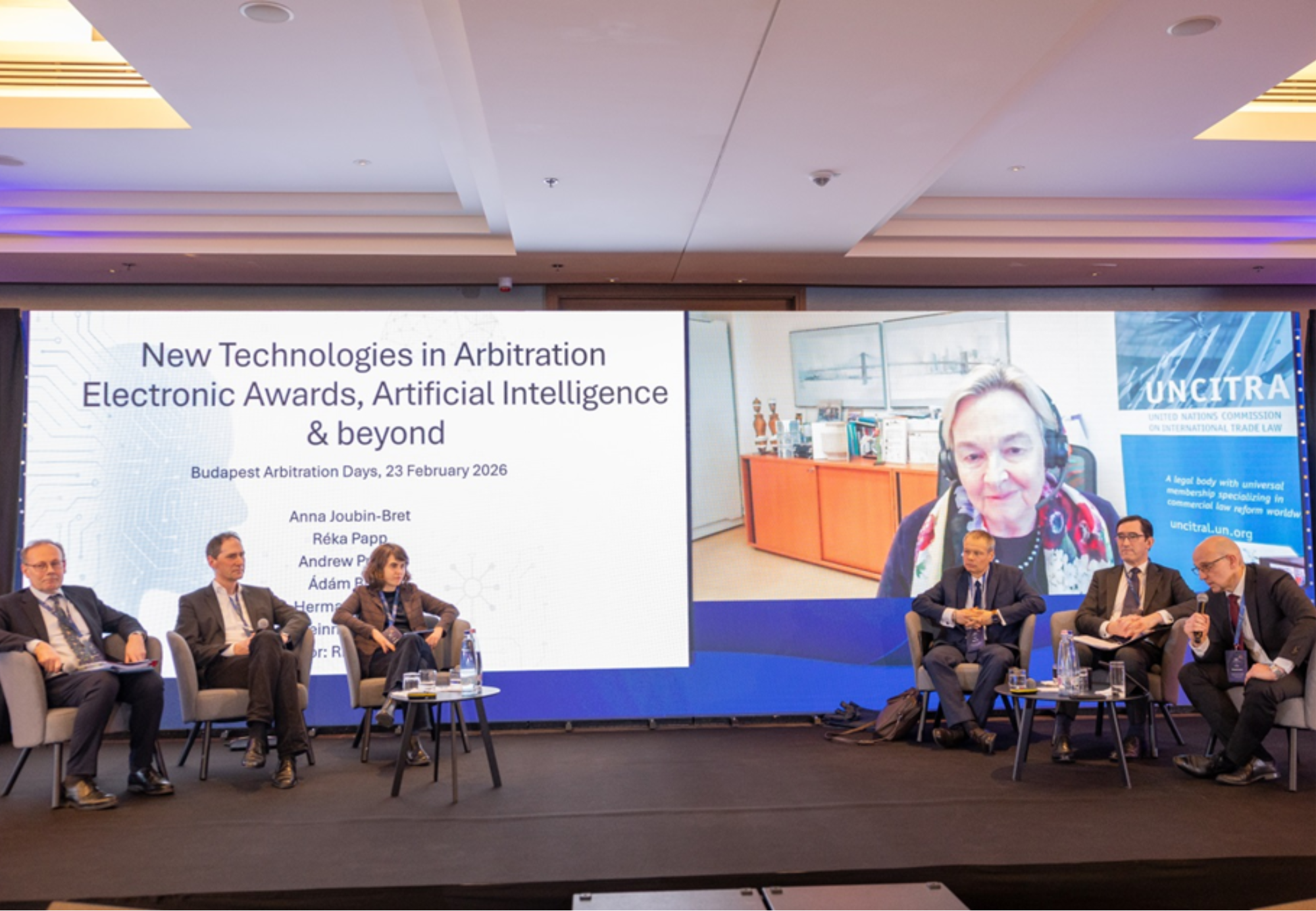 Prof. Dr. Boóc Ádám szerepel a Budapest Arbitration Days konferencián ahogy egy panelben ül előadóként